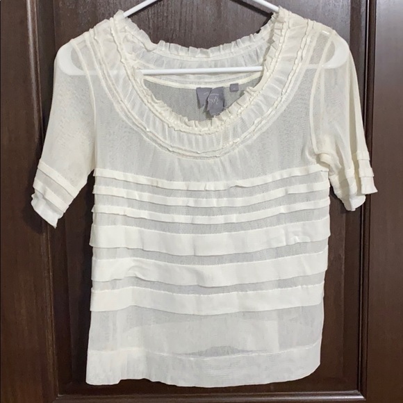 Vanessa Virginia Tiered Ruffle Blouse - Picture 1 of 5